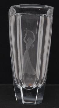 VASER, glas, 2st, Orrefors.