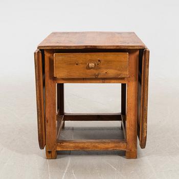 Folding table 19th century.