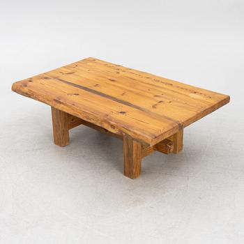 Coffee table, pine, Sweden, second half of the 20th century.