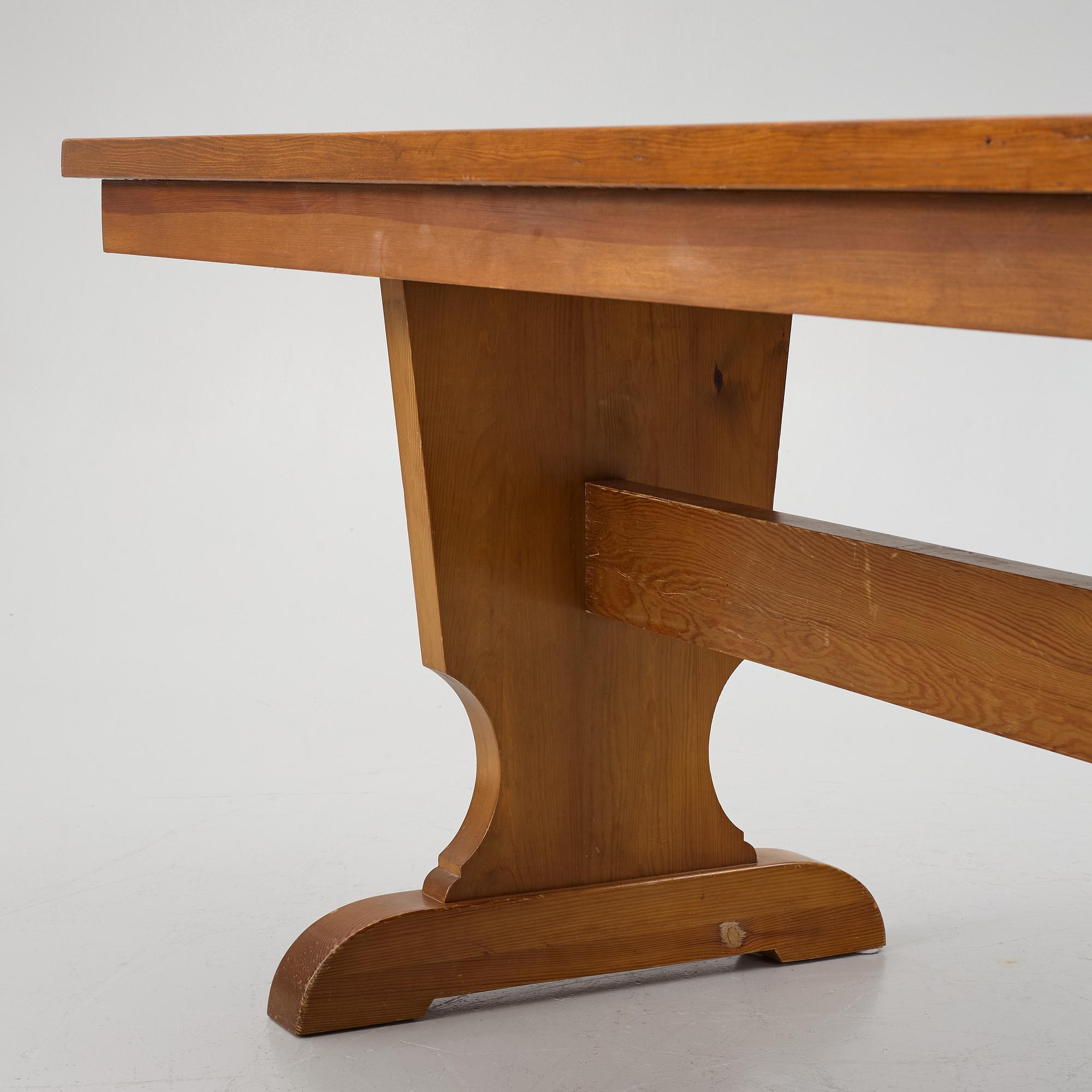 Dining table, AB Åby Möbelfabrik, 1940s.