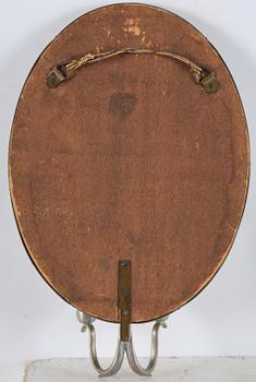 Firma Svenskt Tenn, spegellampett, tenn, modell "A 245", Stockholm, 1928.