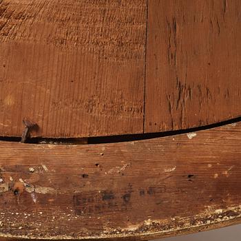 A pair of Gustavian giltwood two-branch girandoles by J. Åkerblad (master in Stockholm 1756-99).