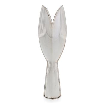 Tapio Wirkkala, a silver vase model TW 2, Kultakeskus, Hämeenlinna 1985.