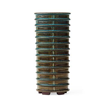 191. A Wilhelm Kåge Farsta stoneware vase, Gustavsberg studio, Sweden 1959.