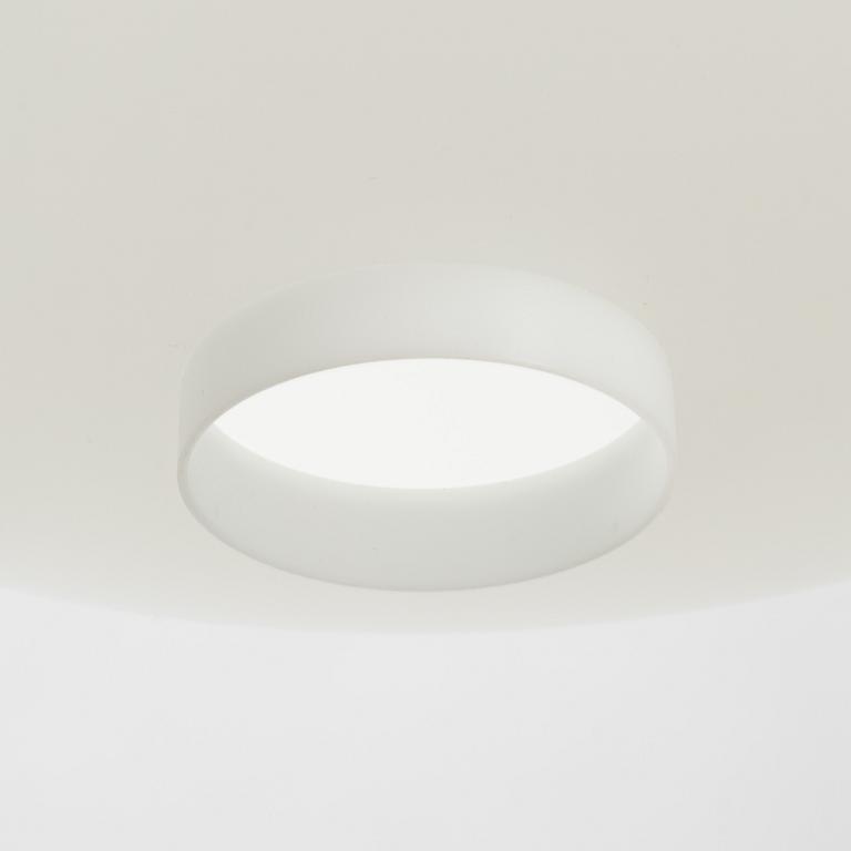 Uno & Östen Kristiansson, a pair of "Ufo", ceiling lamps, Luxus, Vittsjö, 1960-70.