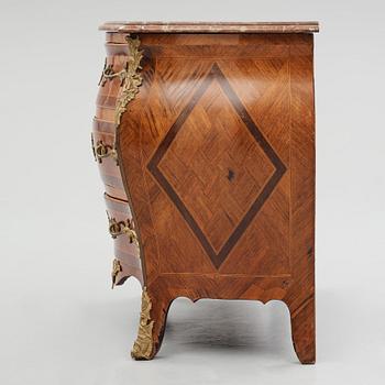 Byrå, Stockholmsarbete 1700-talets andra hälft, Rokoko.