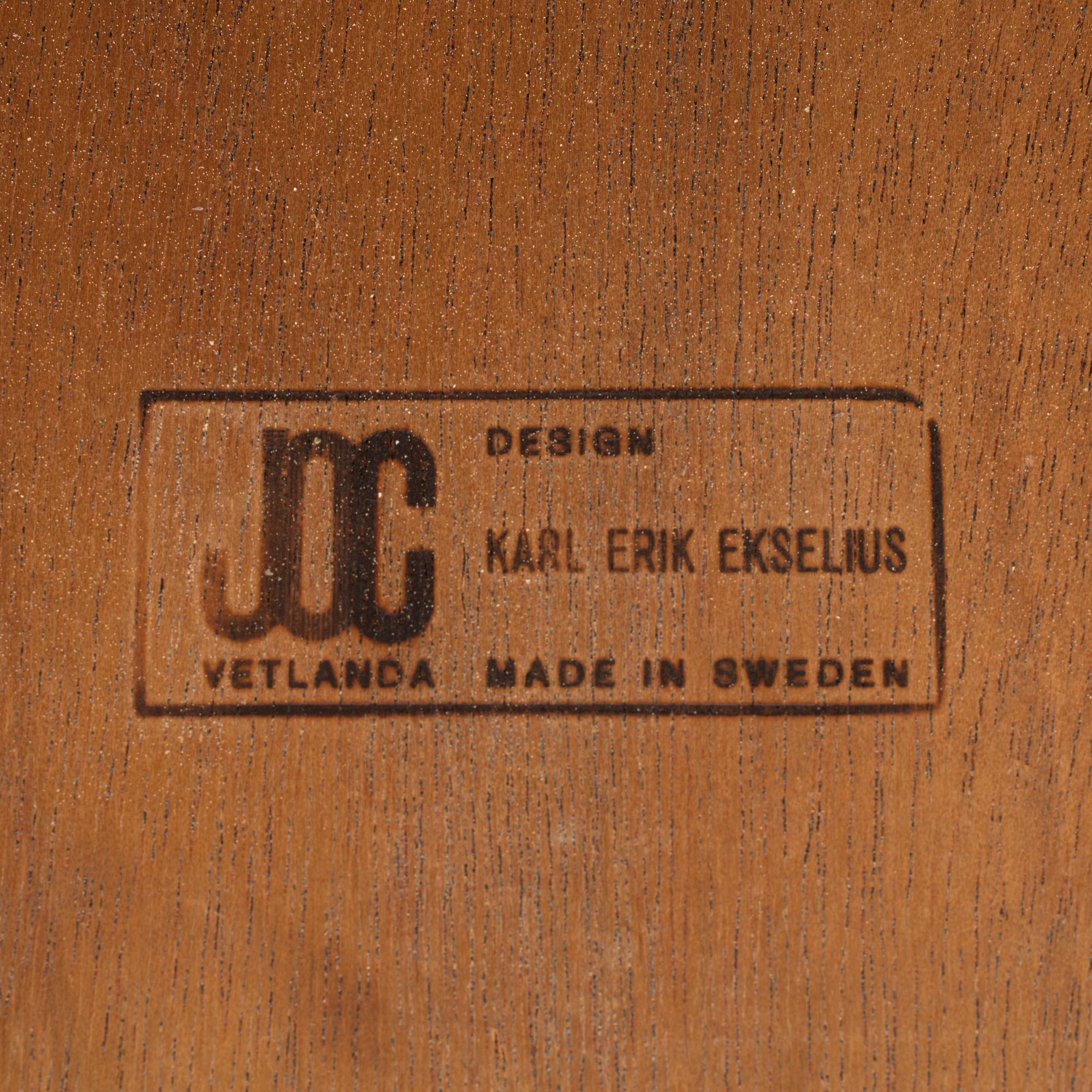 SOFFBORD, Karl Erik Ekselius, JOC möbler Vetlanda, 1960-tal.