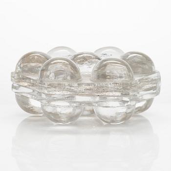 Nanny Still, a signed "Focus" glass sculpture from 1970s.