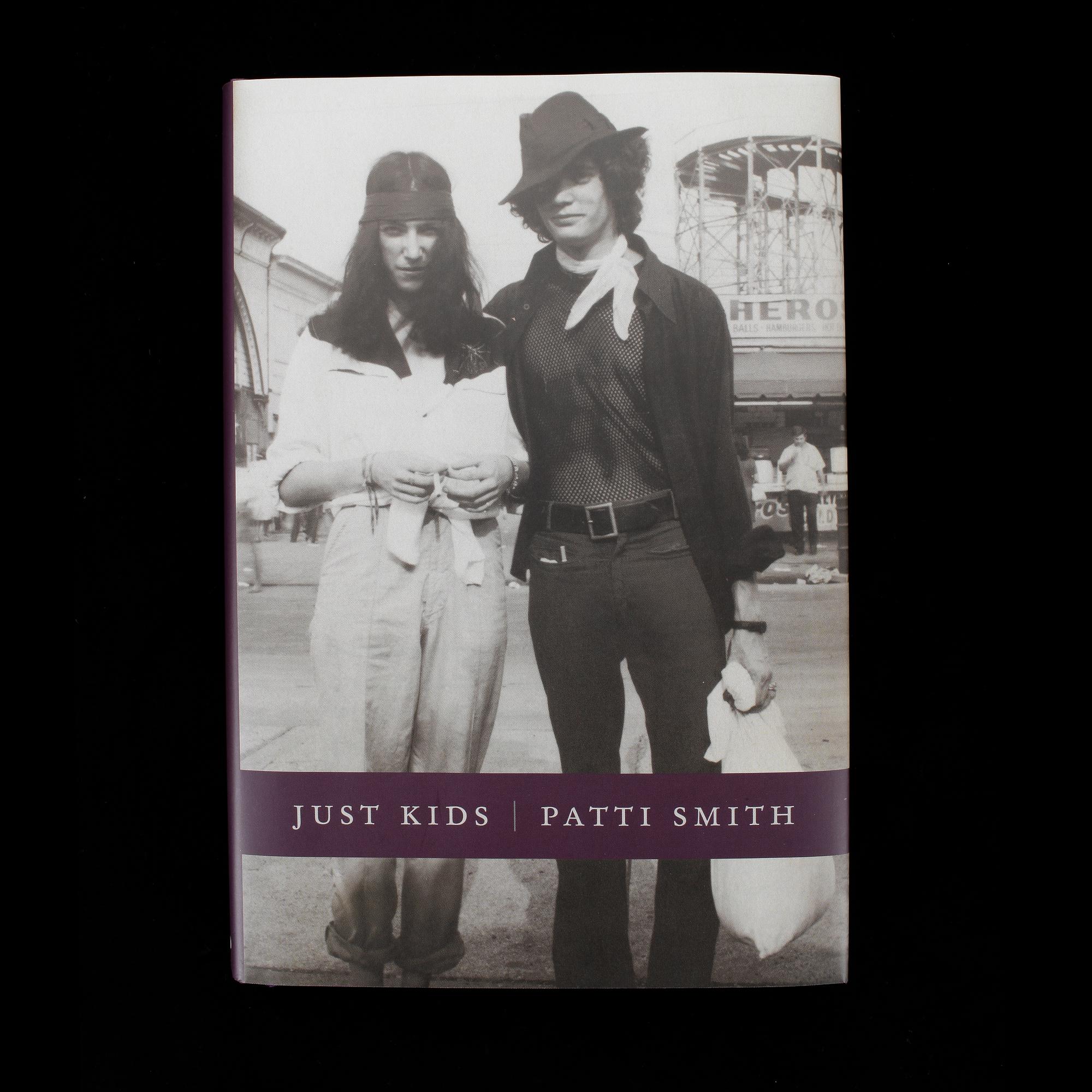 PATTI SMITH, bok "Just kids", signerad första upplaga.
