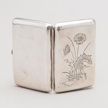 A SILVER CASE, Harald Ilmari Erling, Helsinki Finland 1903.