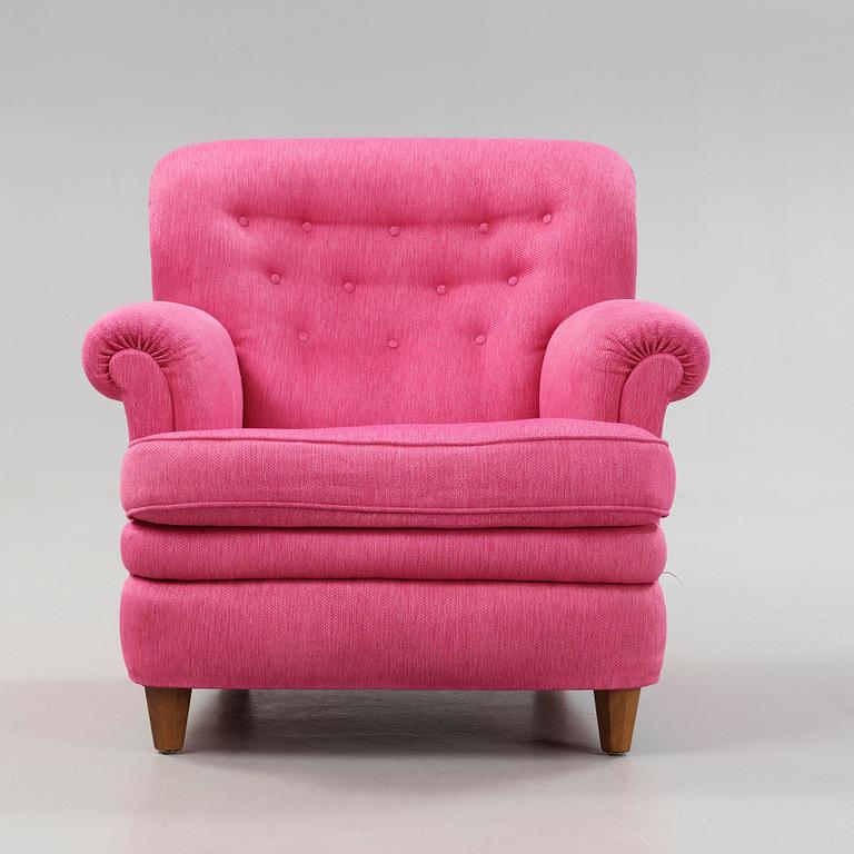 A Josef Frank easy chair, Svenskt Tenn, model 568.
