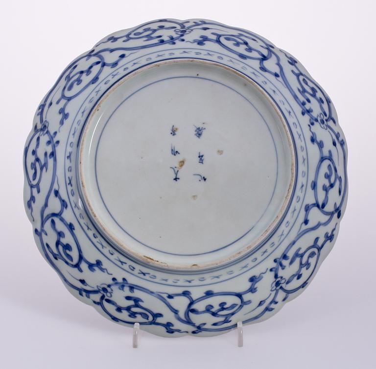 SKÅLFAT, porslin, Japan, 1800/1900-tal.