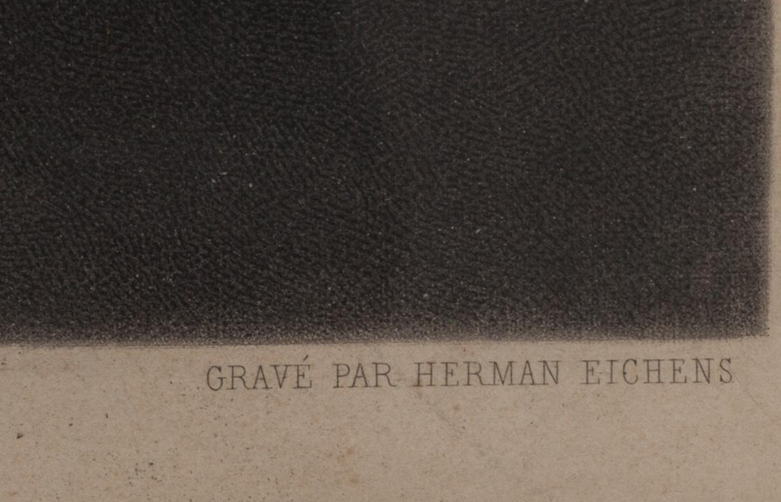 HERMAN EICHENS, gravyr. 1800-tal. Efter Murillo.