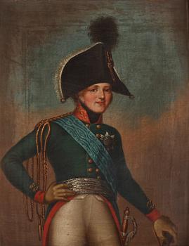 935. Stepan Semenovich Shchukin Hans krets, "Alexander I av Ryssland" (1777-1825).