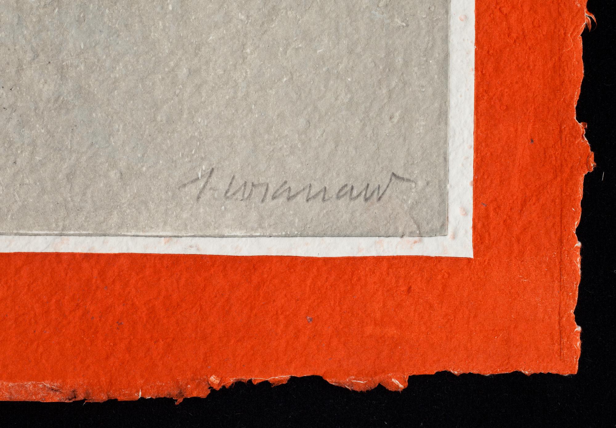 JAMES COIGNARD, carborundumetsning, signerad och numrerad 7/40.