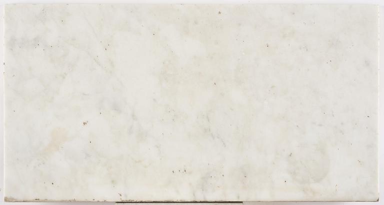 A late Gustavian giltwood console in the manner of J. Frisk, Stockholm, early 19th century.