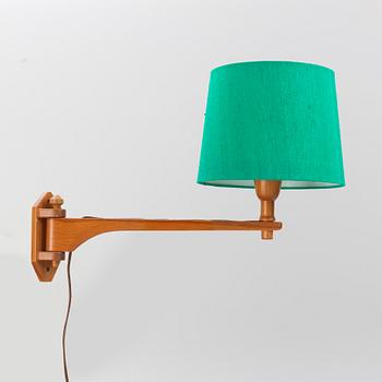 Carl Malmsten, wall lamp, "Curt", second half of the 20th century.