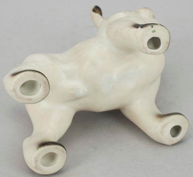 BULLDOG, porslin, trol. Arabia, Finland.