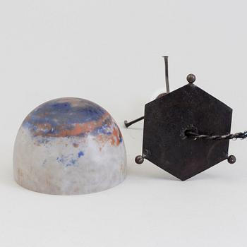 DAUM, bordslampa, Art Nouveau , Nancy, Frankrike, 1900-talets början.