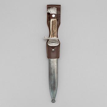 A dagger, "Den Svenska Permissionsbajonetten", FM Mattson AB, Mora, around 1950.