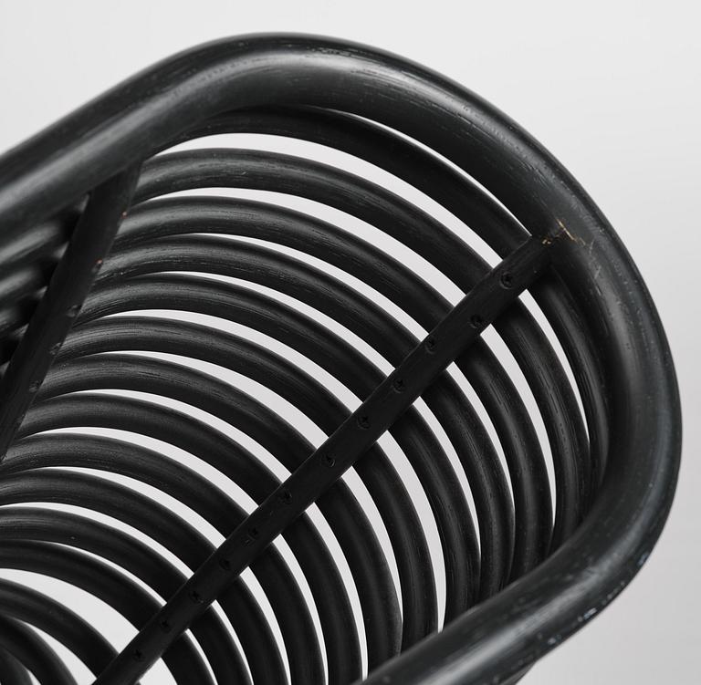 Enzo Berti, a pair of "Kora" lounge chairs, Ferlea, Italy, post 2004.