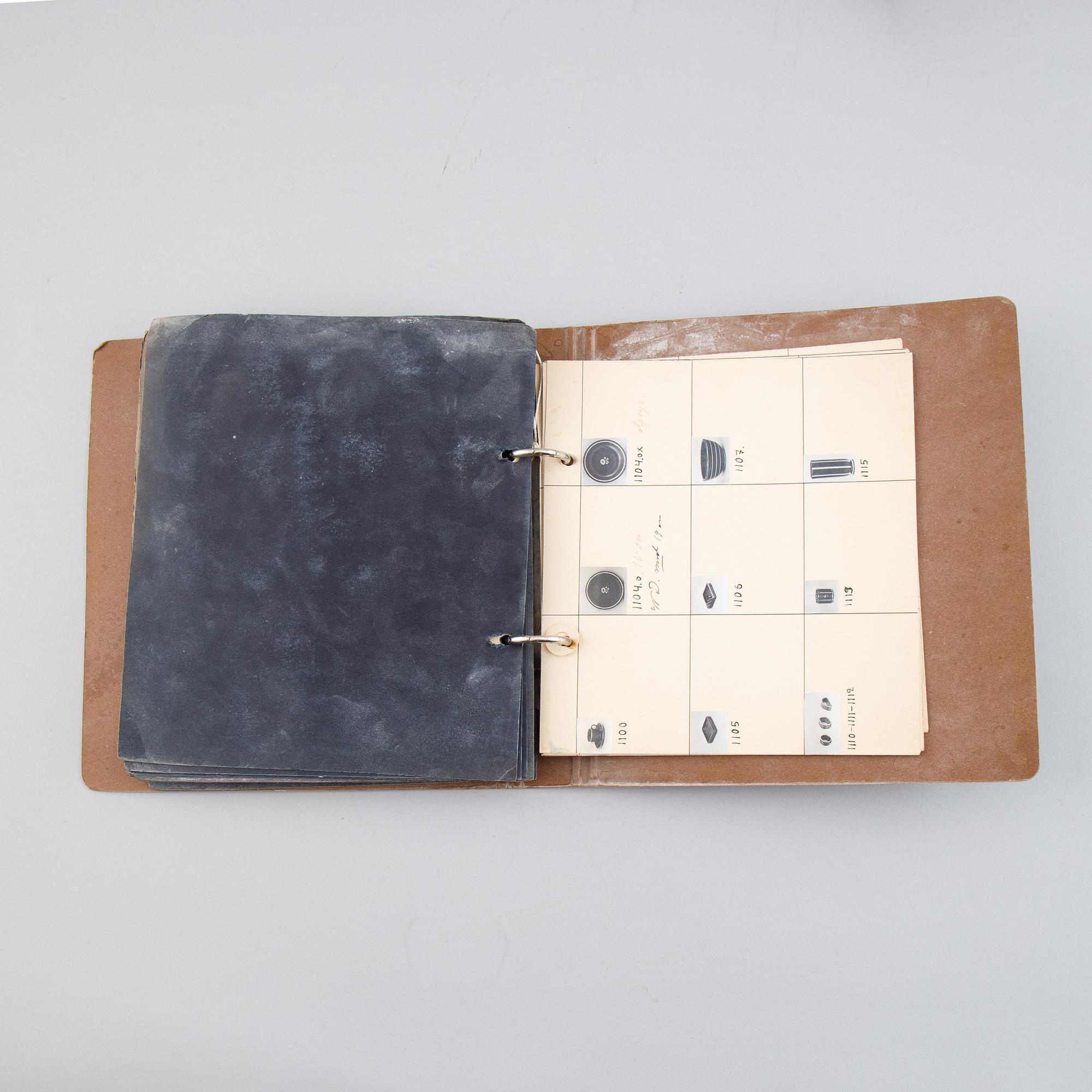 Wilhelm Kåge, two catalogues with models from Gustavsberg 1939.
