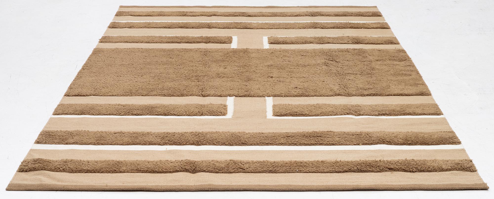 A partially tufted 'Veda' carpet, Chaatwal & Jonsson, approx. 300 x 205 cm.