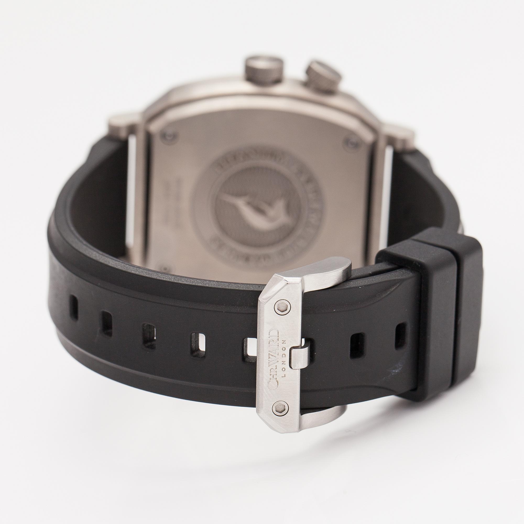 CHRISTOPHER WARD, C11, Titanium Extreme 1000, chronometer, wristwatch, 42 mm.