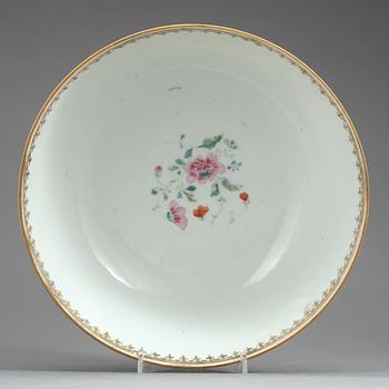 BÅLSKÅL, porslin, Kina, 1700-tal.