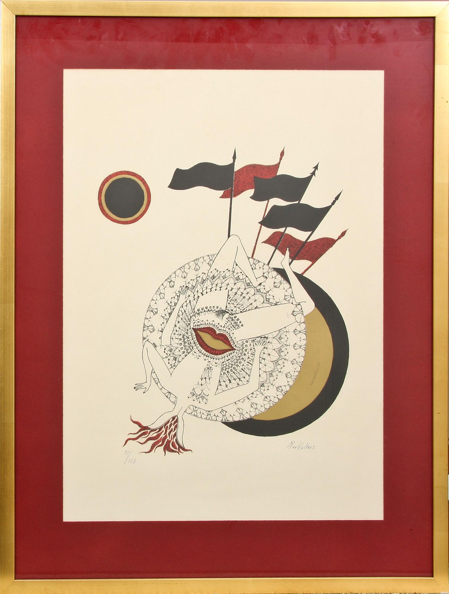 MAX WALTER SVANBERG, litografier, 3 st, sign.