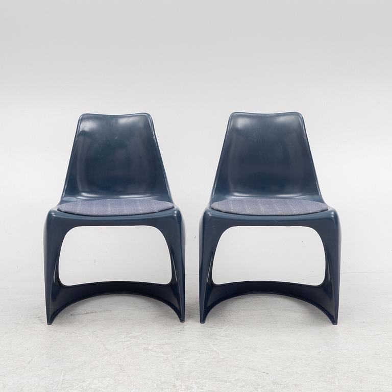 Steen Østergaard, a set of 6 '291' chairs, Denmark 1960's.