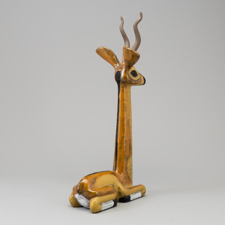 VICKE LINDSTRAND, a stoneware sculpture from Upsala Ekeby.