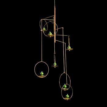 TIMO SARPANEVA, LJUSMOBIL, "Tulitus", Aarikka Finland, 1960-tal.