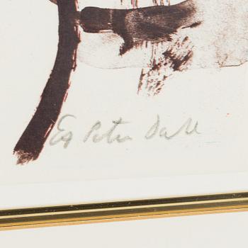 PETER DAHL, färglitografi, signerad Peter Dahl och numrerad EA med blyerts.