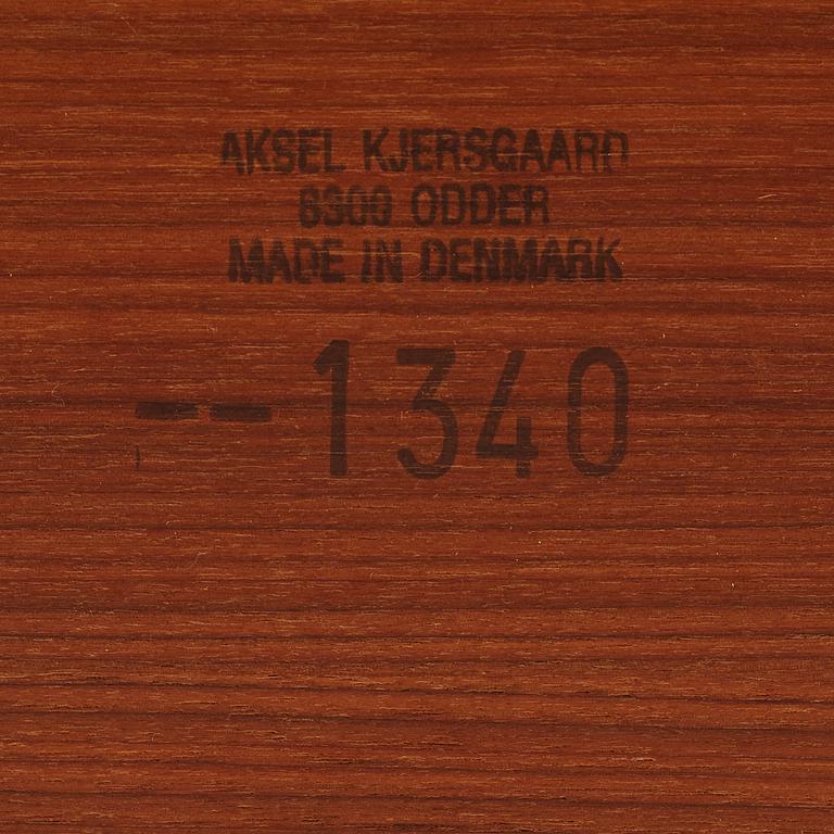 Nissen & Gehl, an "AK 1340" desk, Aksel Kjersgaard & Naver collection, Denmark,