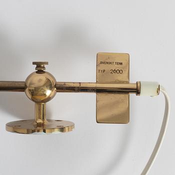Josef Frank, wall lamp, model 2600, Svenskt Tenn.