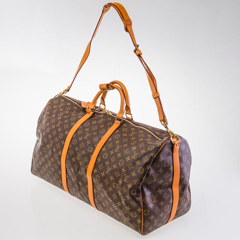 LOUIS VUITTON Keepall Bandouliere 60 WEEKEND BAG.