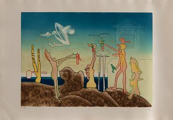 Roberto Matta, folder "L'Arc, obscure des heures".