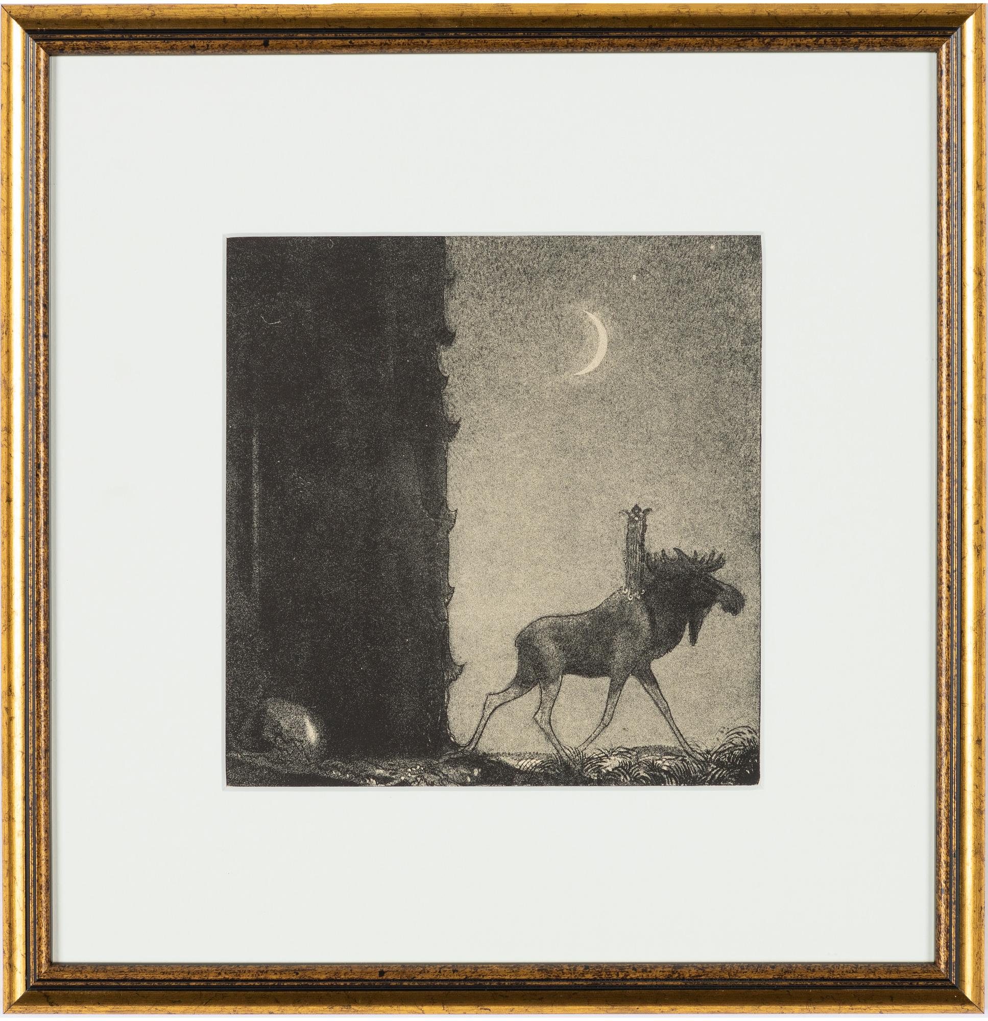 John Bauer, "Tuvstarr rider på Skutt".