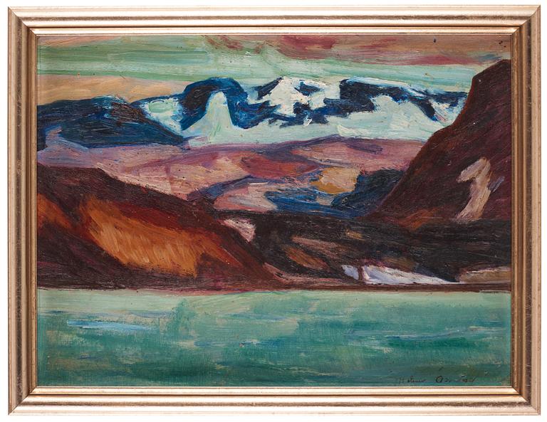 Helmer Osslund, Northern landscape.