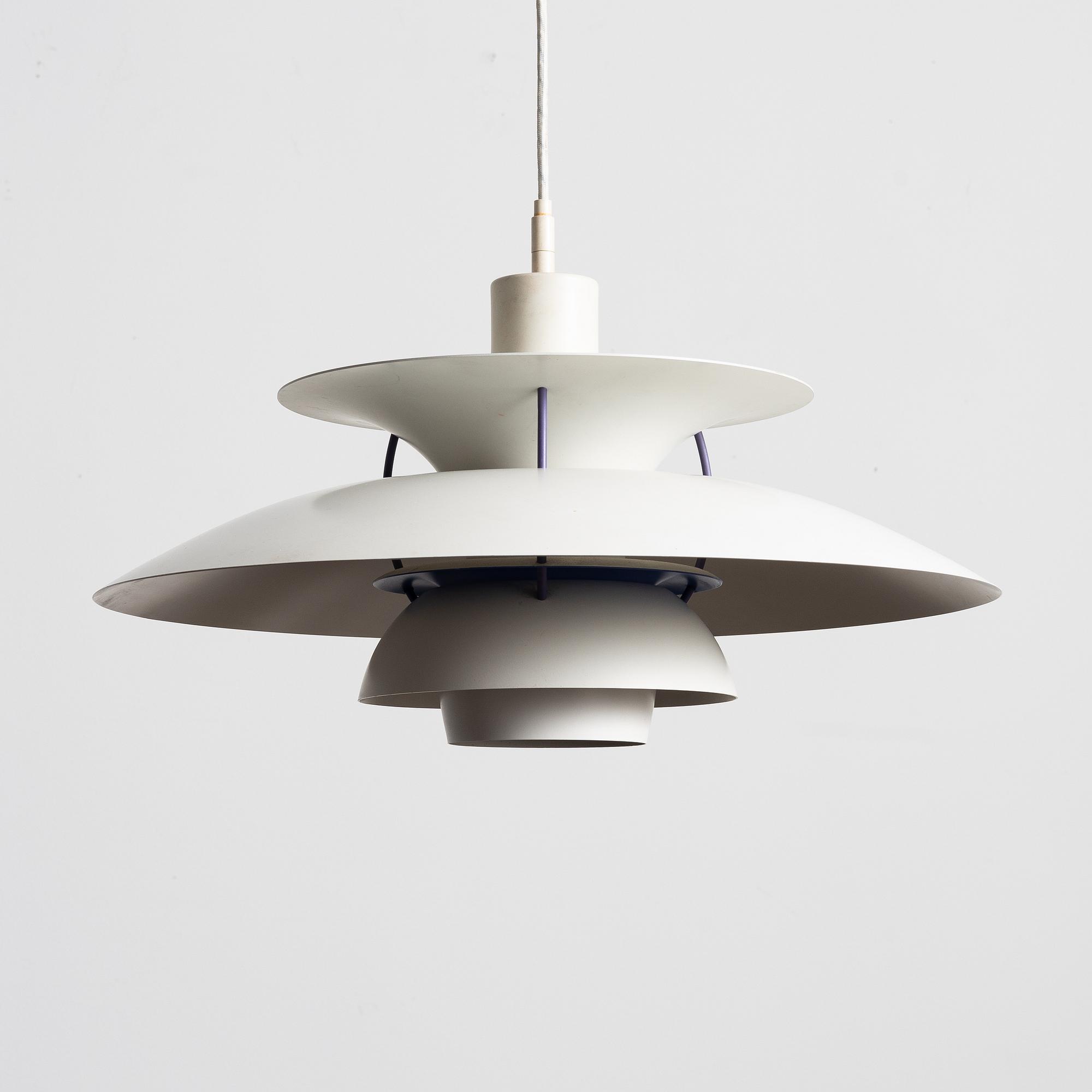 Poul Henningsen, a ceiling lamp, 'PH 5', Louis Poulsen, Denmark.