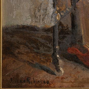 Viggo Pedersen, "Girl by the Cradle".