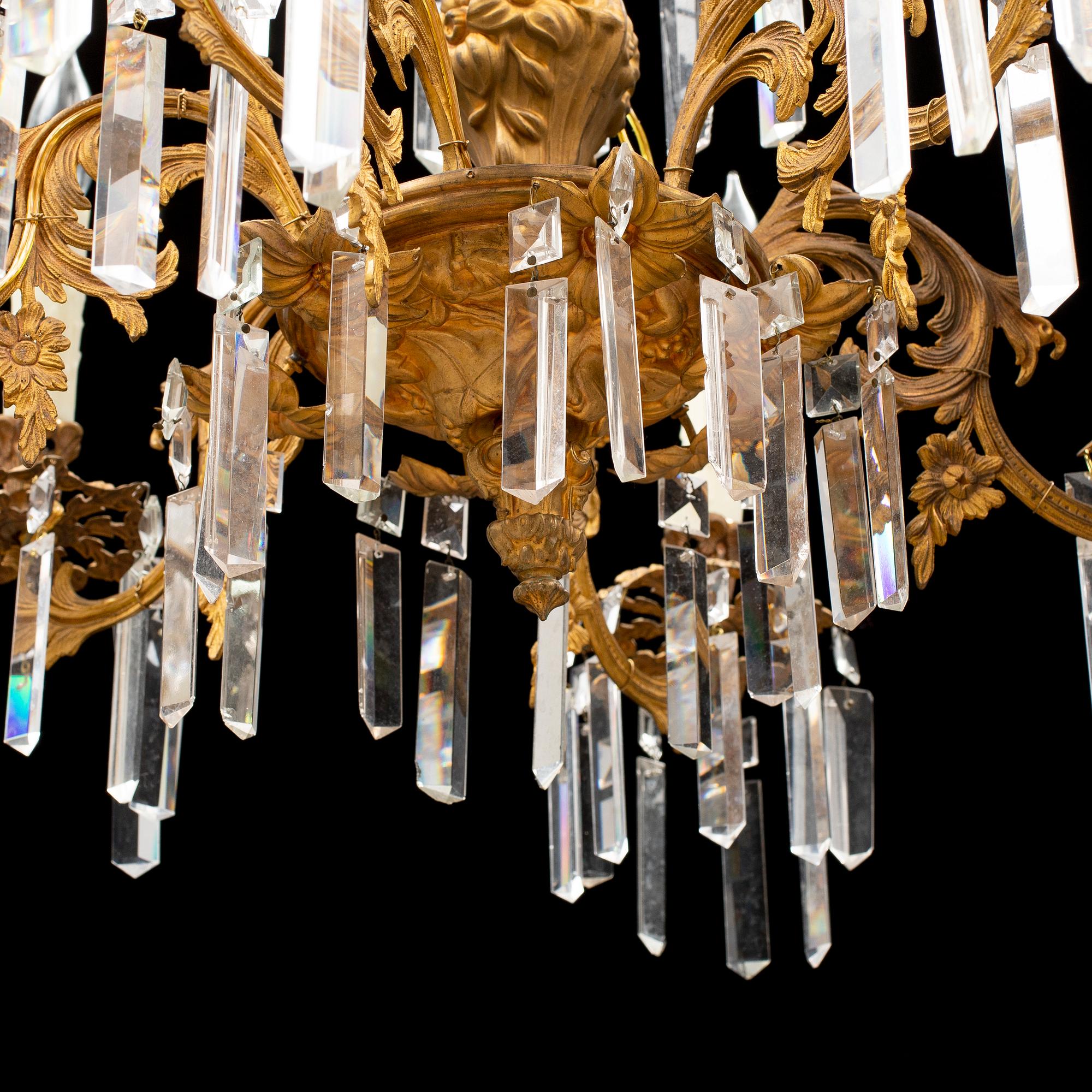 A late 19th century ceiling lamp.