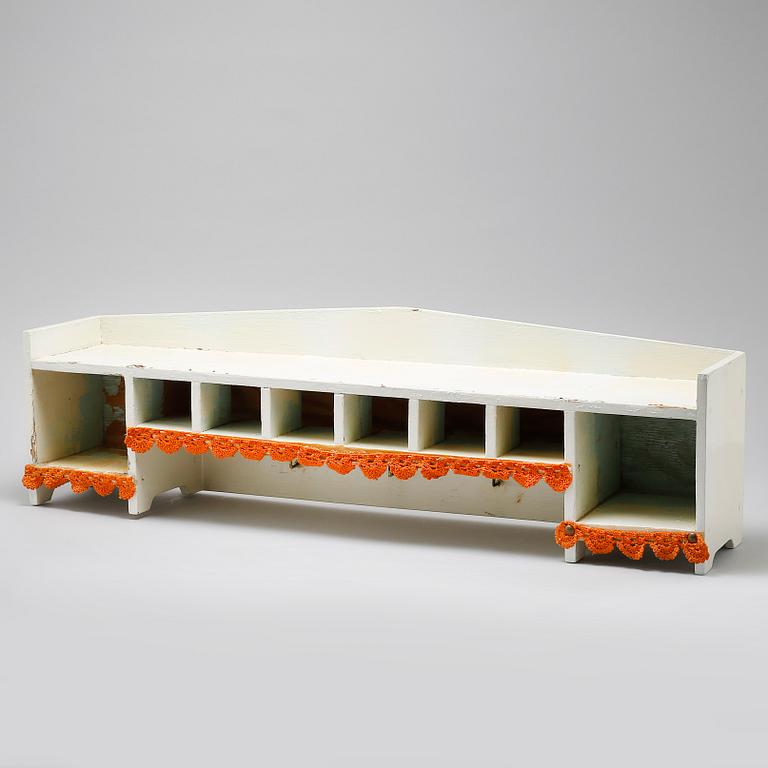 SPECERIBURKAR/KRYDDUPPSATS, 13 st, "Blåklocka", Rörstrand, i produktion 1923-1930-tal.