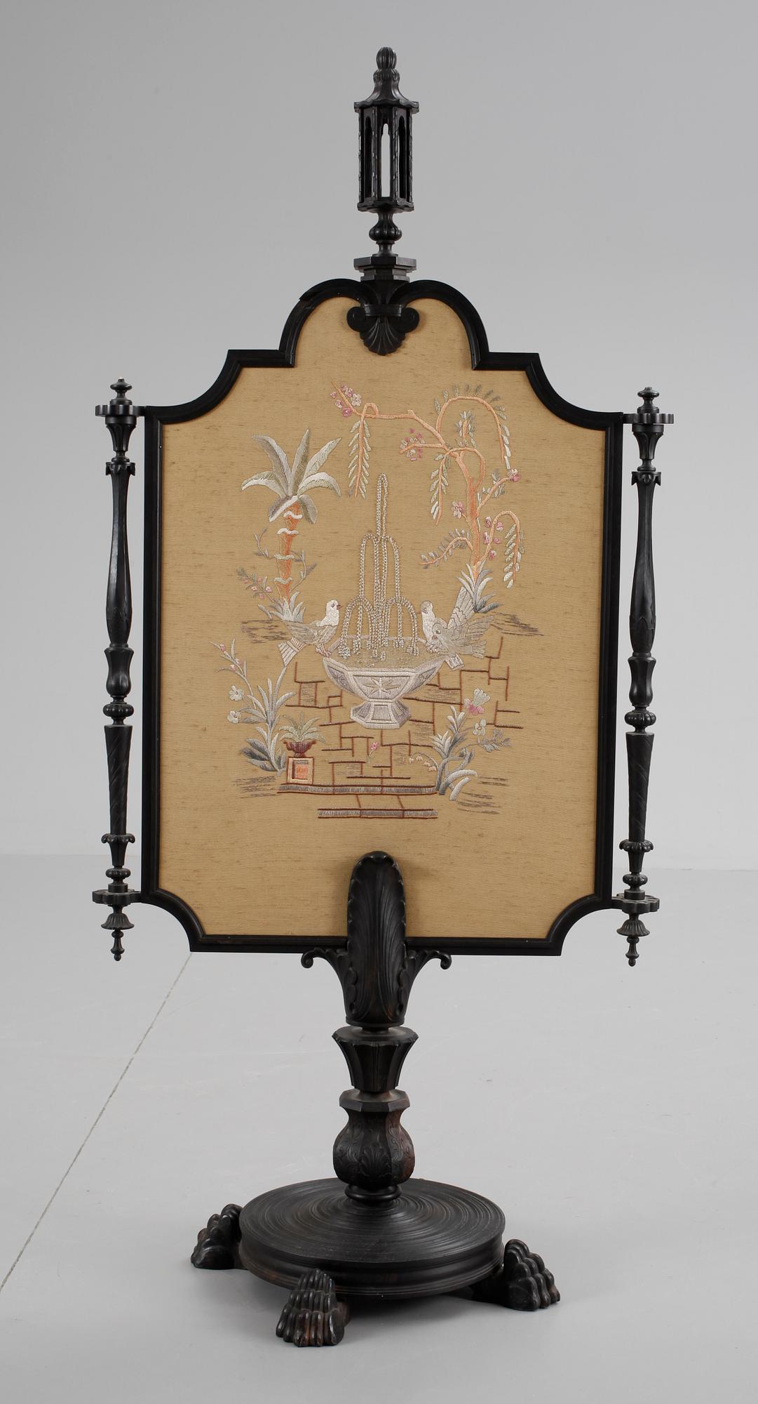 BRASSKÄRM, nyrokoko, 1800-talets slut.