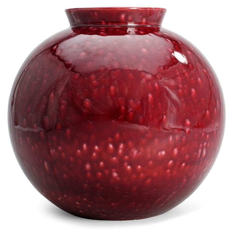 A Wilhelm Kåge stoneware vase, Gustavsberg.