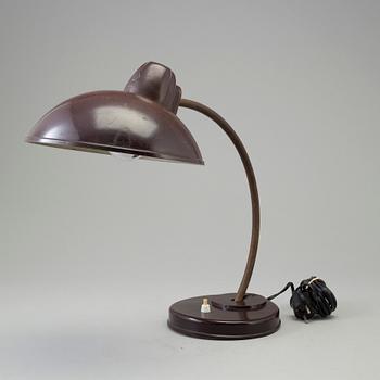 A bakelite desk lamp, 1930/40s.