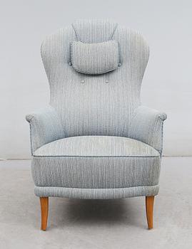 FÅTÖLJ, "Farmor", Carl Malmsten, 1900-talets andra hälft.