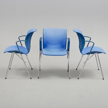 KARMSTOLAR, 3st, Alfred Homann for Fritz Hansen, 1900-talets slut.