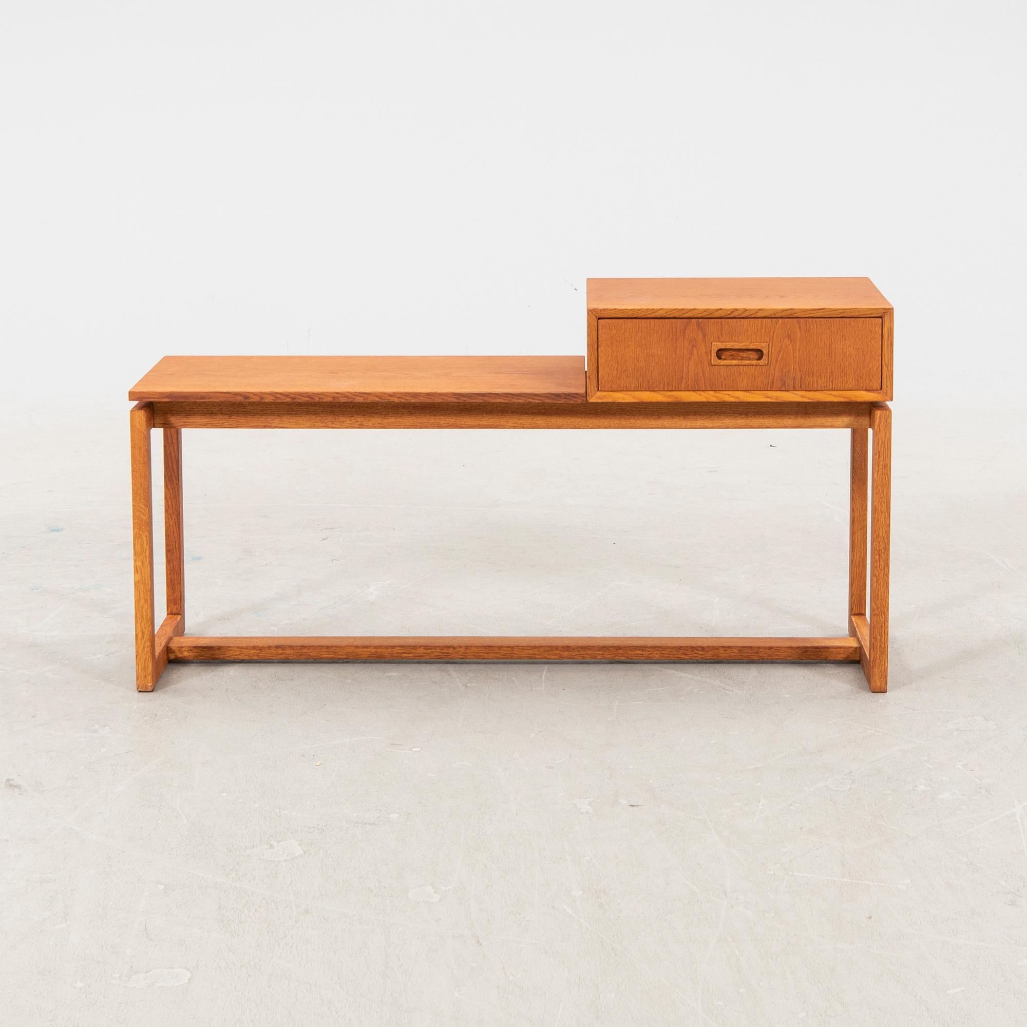 Telefonbänk 1970-tal.